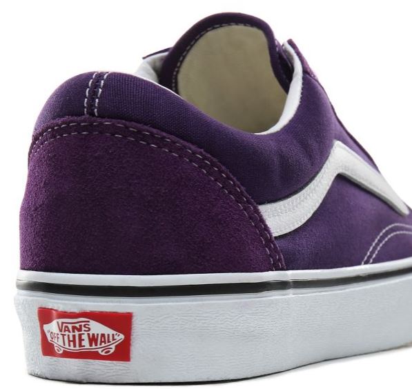 Vans Old Skool Schoenen Violet Indigo True White Vans Old Skool Schoenen Violet Indigo True White