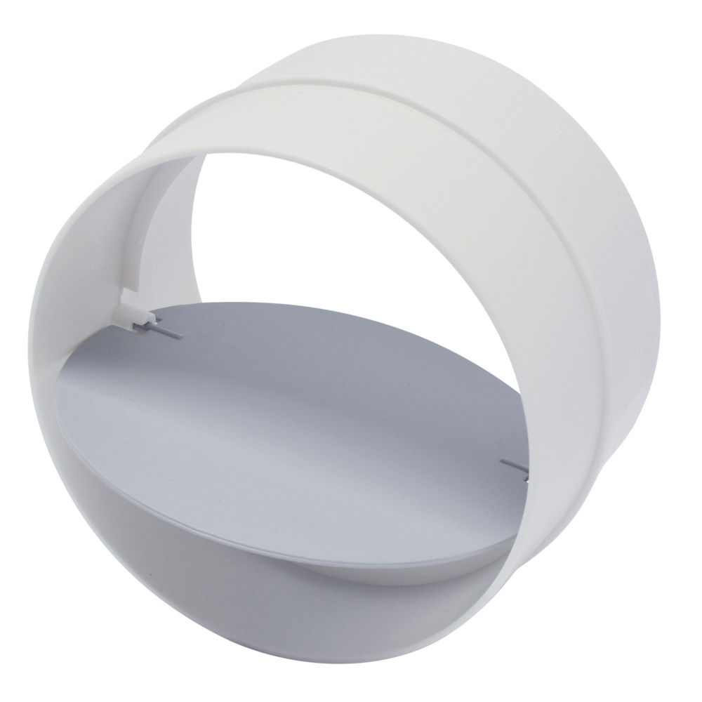 PVC klemzadel 125 x 75 mm | Maakt aansluiting op buis 125