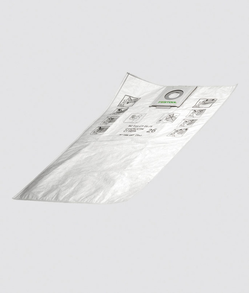 Vhbw 10x Sacs remplacement pour Protool / Festool 625344 pour aspirateur - microfibre non tissée