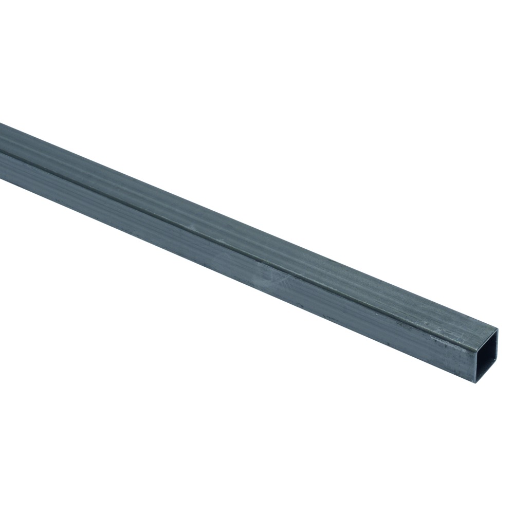 Slijm verticaal land Essentials Vierkante buis staal 20x20 mm dikte 2 mm grijs 200 cm - Bouwmaat