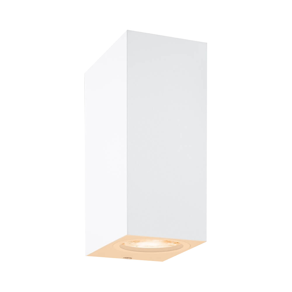 WiZ Wandlamp Up and Down - 2 spots - Gekleurd en Wit Licht - Slimme LED Verlichting - GU10 fitting - 2x 5W - Wit - Wi-Fi WiZ Wandlamp Up and Down - 2 spots - Gekleurd en Wit Licht - Slimme LED Verlichting - GU10 fitting - 2x 5W - Wit - Wi-Fi