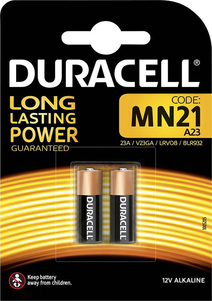 slaap ten tweede Rouwen Duracell Batterij Alkaline MN21 2 stuks - Bouwmaat