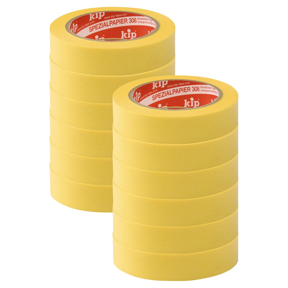 binnenkort Onvoorziene omstandigheden Aan het leren Kip 208 Washi-Tec tape Premium Plus 24 mm x 50 meter geel - Bouwmaat