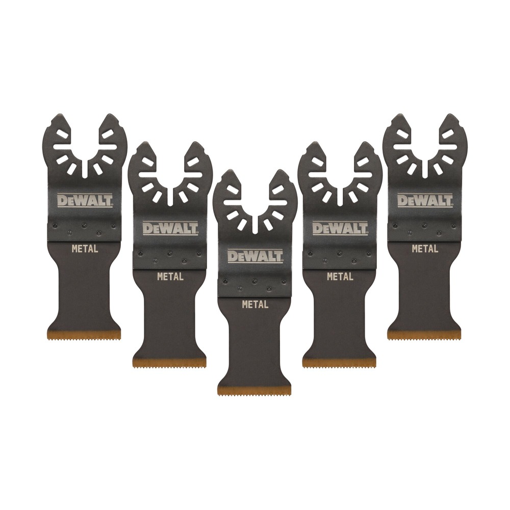DeWalt Multitool blad universeel titanium voor metaal verpakt per 5