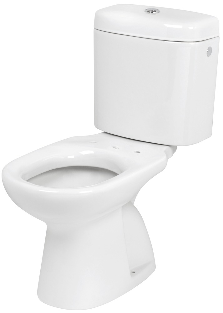 Plieger Smart toiletpot Duoblok keramiek 69x36 wit Pjjp Kort - Bouwmaat