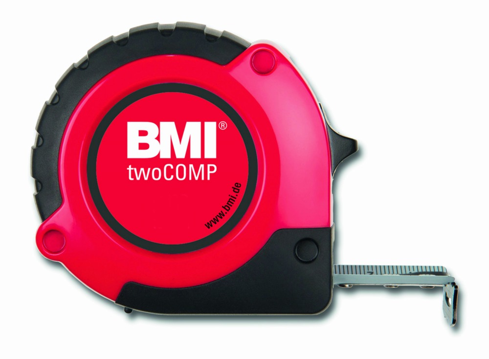 Flessometro Gommato Touch 10M X 25mm Con Clip - 38800 Metrica - 11
