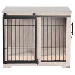 Premium houten hondenbench Licht hout