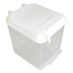 Badhuis multi Transparant|Wit 10,5x12x14 cm