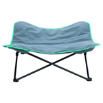 Stretcher voor honden Donkergrijs  88x88x32 cm