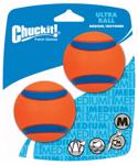 Ultra ball M 2-pk Oranje|Blauw  Ø6.5 cm