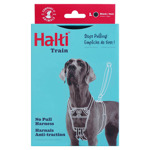 No Pull Harnas Zwart Large