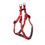 Harnas Nylon Soft Rood|Zwart  XL