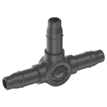 T-stuk 4,6mm 3/16" 10 stuks 13 mm