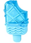 Verkoelend speelgoed TPR Blauw 14x8 cm