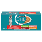 Sterilcat Fijne Malse Reepjes in Saus 40x85 g Rund|Kalkoen|K