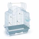 Vogelkooi Melodie 50 open Grijs|Wit  64x38x73,5 cm