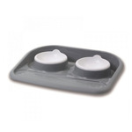 Butler voerplaat 430 g Grijs|Wit  Medium