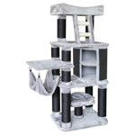 Krabpaal Jesse Grijs|Zwart 70x60x180 cm