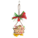Single Foraging Basket Multi-color  33x16x12 cm
