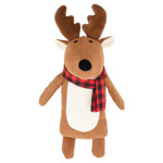 Hondenspeelgoed kerst Rudolph Bruin  37x11x13,5 cm