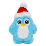 Holiday Snuzzles Mini Santa Penguin Blauw XS