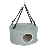 hangmat huis Hunk Groen|Grijs  28x20 cm