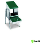 Legnest Met Pootjes 1 Compartiment Groen|Aluminium  51x36x56