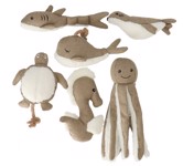 Hondenspeelgoed Wolly Natural|Wit  30x25x12 cm