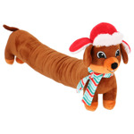 Hondenspeelgoed kerst Teckel Bruin  62x11x24 cm
