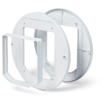 Adapterset voor kattenluik Wit