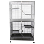 rattenkooi Animal home Penthouse bottom Antraciet  93,5x63x8
