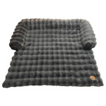 Sofadeken Liva Donkergrijs  15x100x115 cm