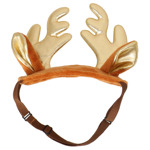 Hertengewei kerst S Bruin  14x7x11 cm