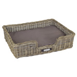 Rieten mand recht Natural  XLarge  90x70x24 cm