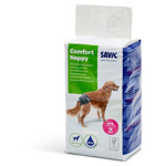 Comfort Nappy hondenbroek 12 stuks Zwart  Size 4  12x10,5x21