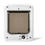 Microchip kattenluik Wit