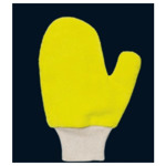 Tekenhandschoen Geel|Wit  27,7x17,2x2,2 cm