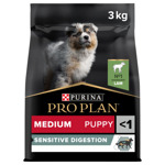 Dog Puppy Medium Breed Sensitive Digestion 3 kg Lam
