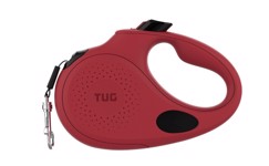 Oval 360° Knoopvrije Rollijn met dispenser Rood M 5 m