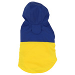 Regenjas George Blauw|Geel  35 cm