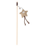 Kattenhengel Ster Natural  38x12x3 cm