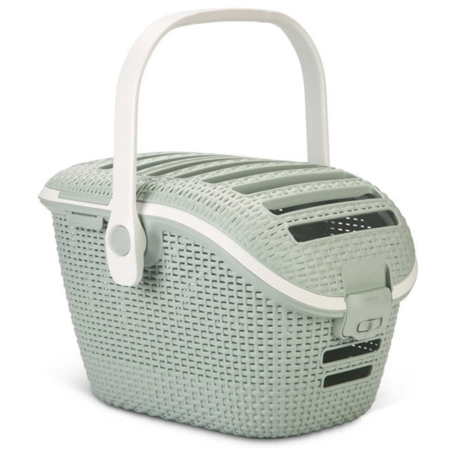 Curver Reismand 51x38x33 cm - Kattenvervoersbox - Antraciet - Noorse Boskat - Pets Place