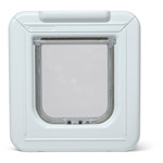 Elite I.D. Disc Kattenluik met Timerbediening Wit