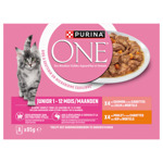 Junior Pouch 8x85 g Kip|Zalm