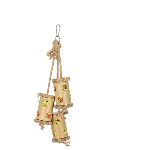 Bamboo Climb n Forage Multi-color  49x11x11 cm