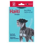 No Pull Harnas Zwart Small