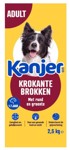 Adult Krokante brokken 2.5 kg Kip|Rund|Groente