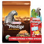 Loro Parque African parrot mix PROMO met stick 1 kg