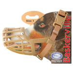 Classic Basket Muzzle Lichtbruin Nr. 1