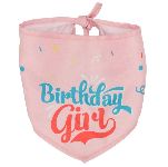 Party Bandana roze S Pink 55x18x1 cm